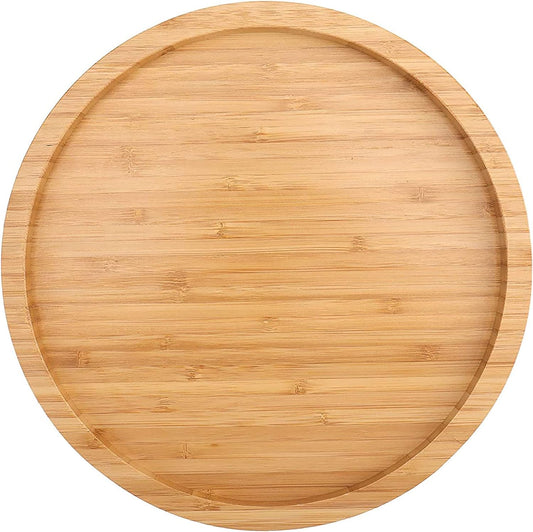 12 Inches Diameter Bamboo Lazy Susan Turntable