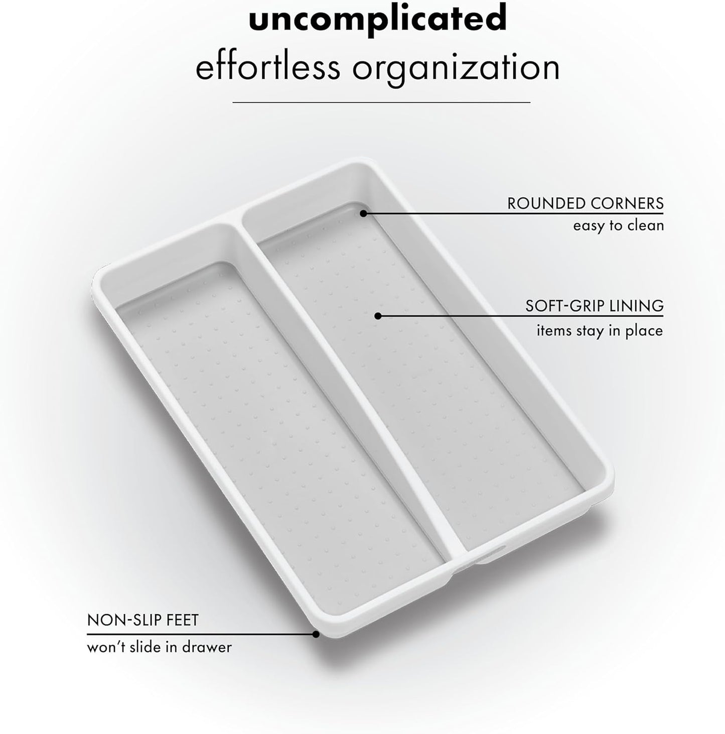Small Utensil Tray, Multi Purpose Storage Organizer, Deep Storage for Ladles