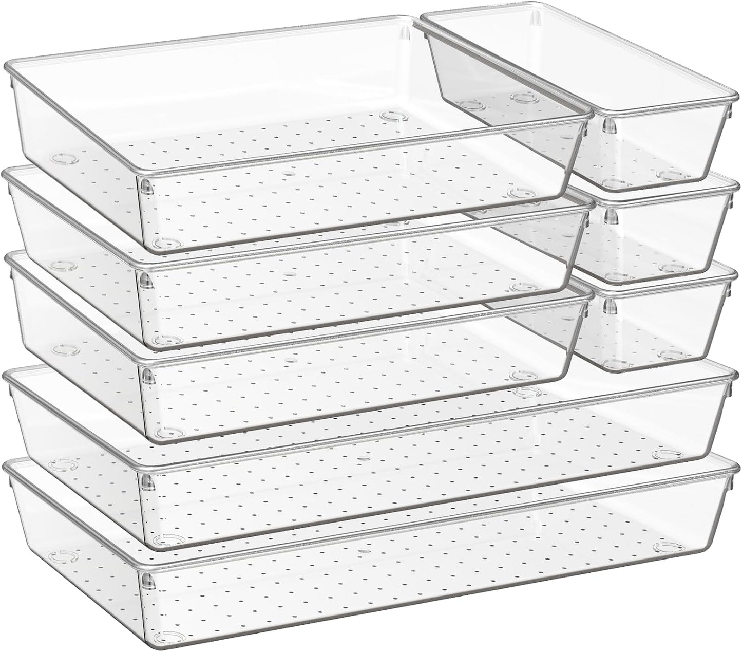8 Pack Drawer Organizer for Kitchen Gadgets