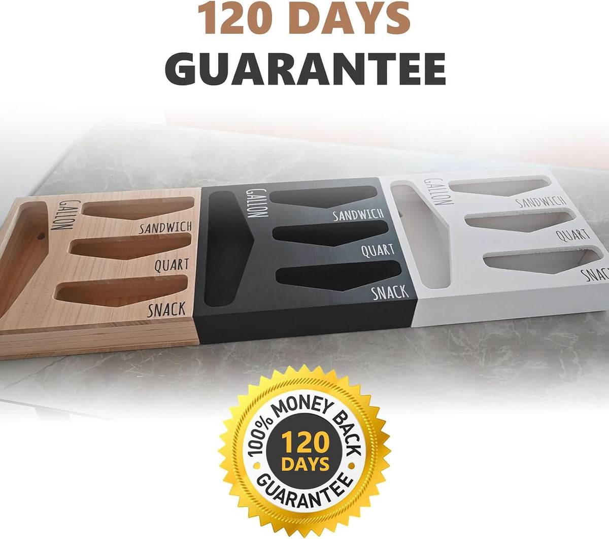 Bag Storage Organizer for Kitchen Drawer
