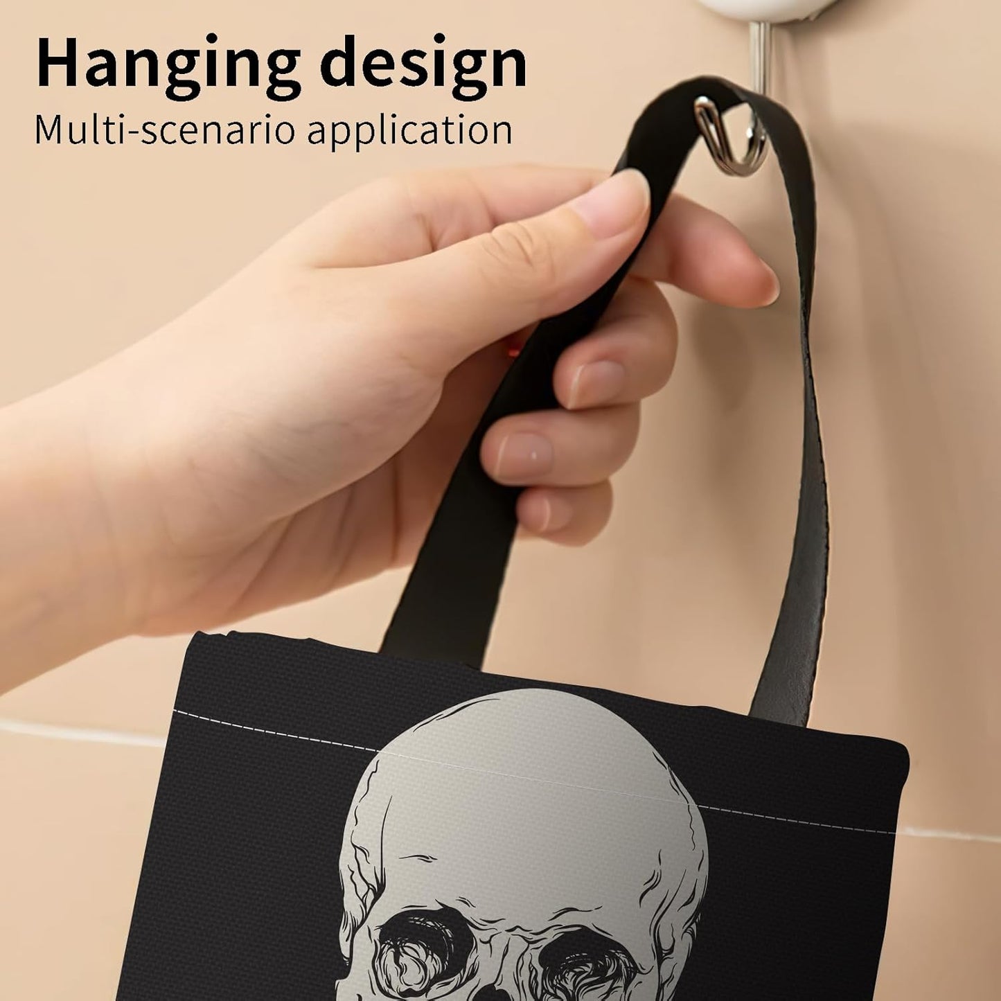 Plastic Bag Holder, Wall Mount Grocery Bag Organizer