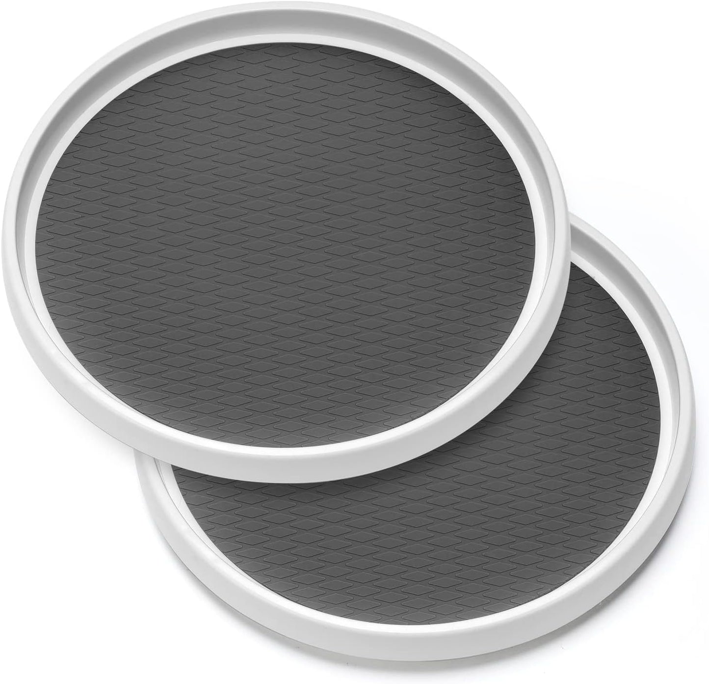 2 Pack, 12-Inch Non-Skid Lazy Susan Organizers