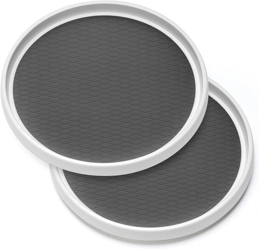 2 Pack, 12-Inch Non-Skid Lazy Susan Organizers