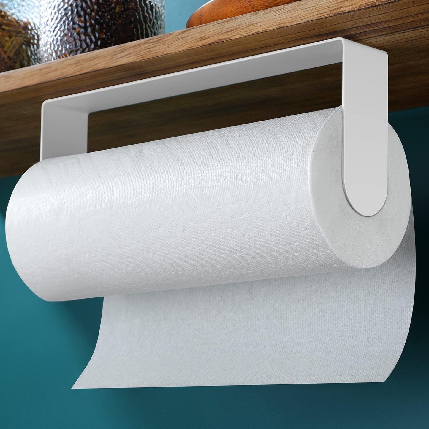 Paper Towel Holder Under Cabinet - Paper Towel Rack for Kitchen