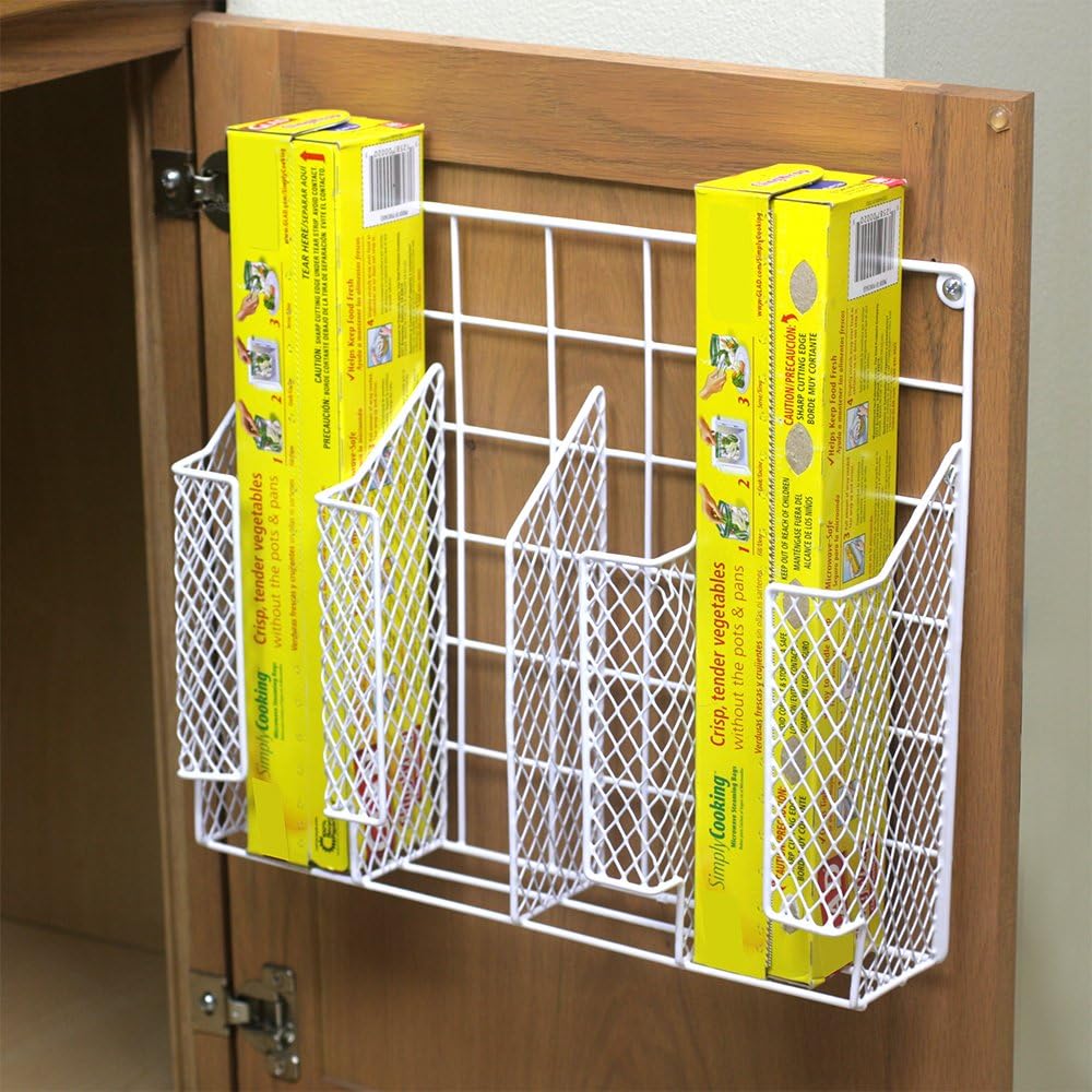 Organizer Rust Resistant, Perfect for Food Storage, Silver Foil, Wax Paper, Sandwich Bags
