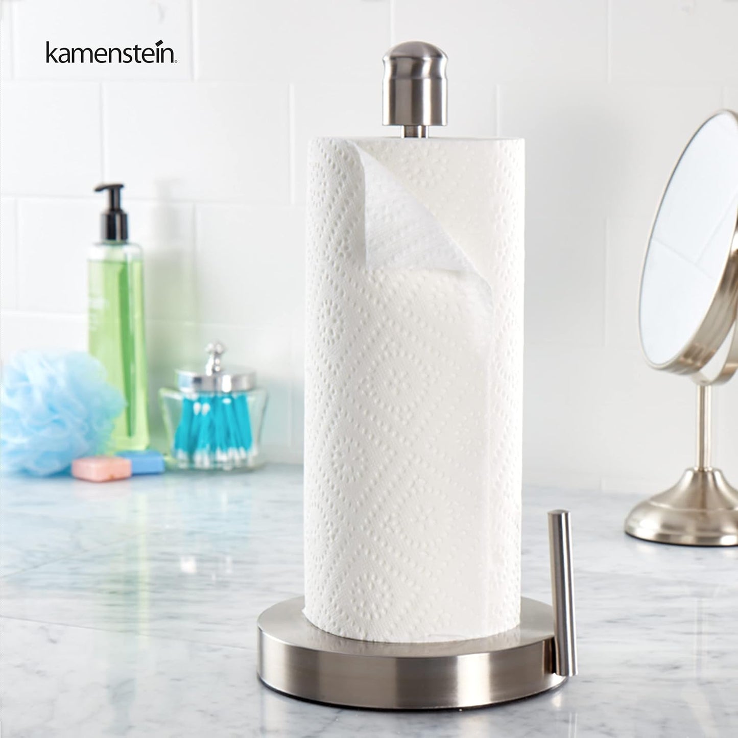 Perfect Tear Paper Towel Holder, 13-inch, Silver 2