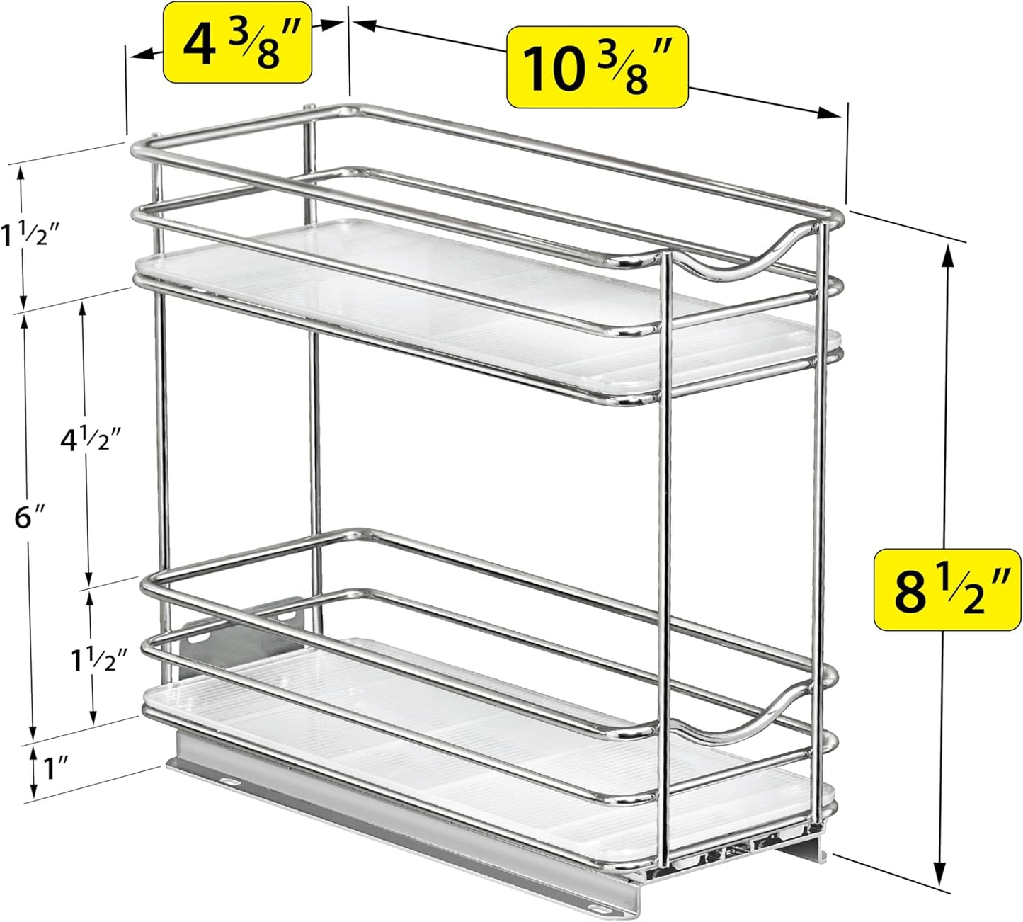 LYNK PROFESSIONAL® Pull Out Spice Organization for Cabinets