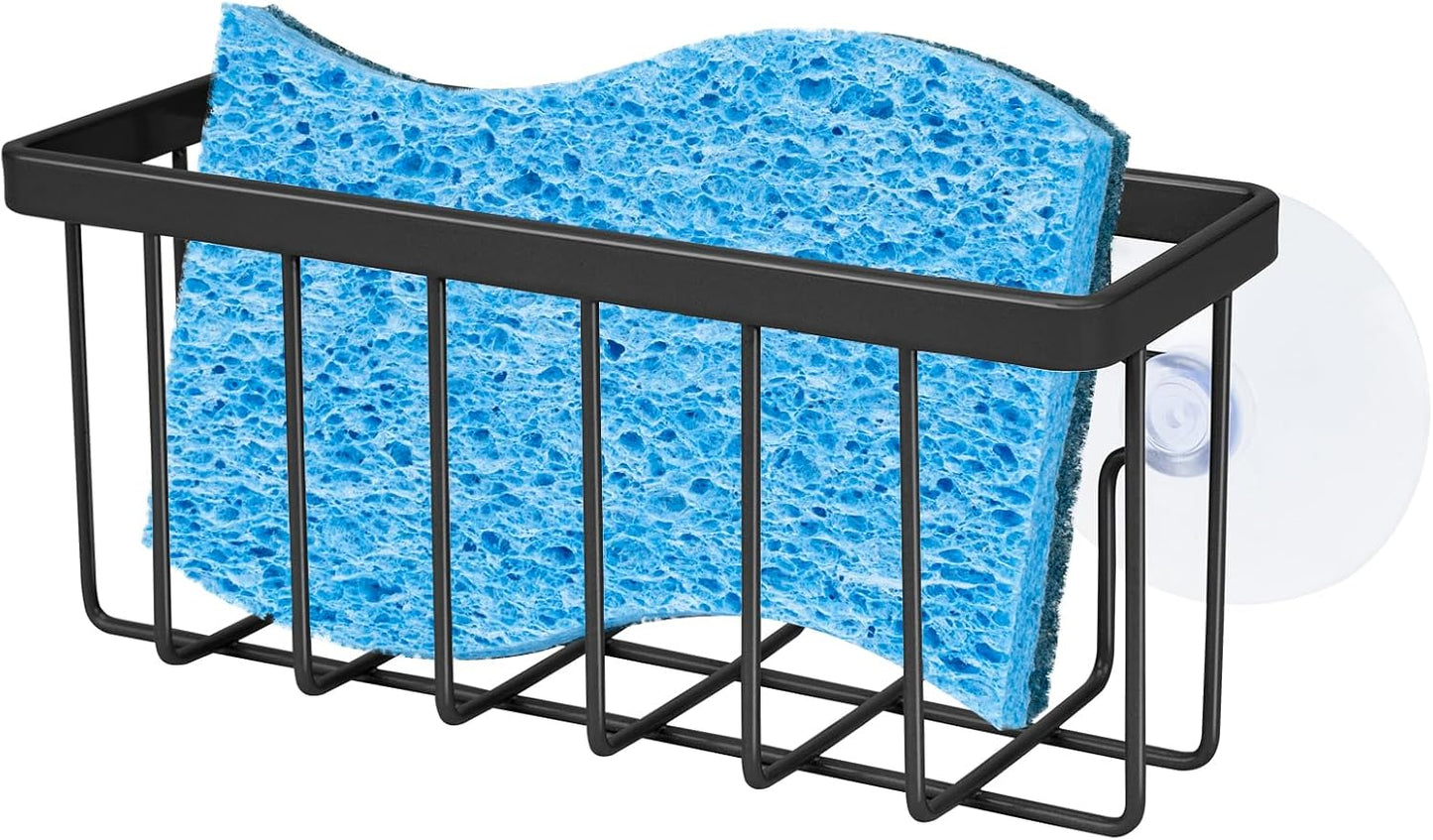 Sponge Holder for Kitchen Sink Suction,Kitchen Sink Sponge Holder,Sink Caddy