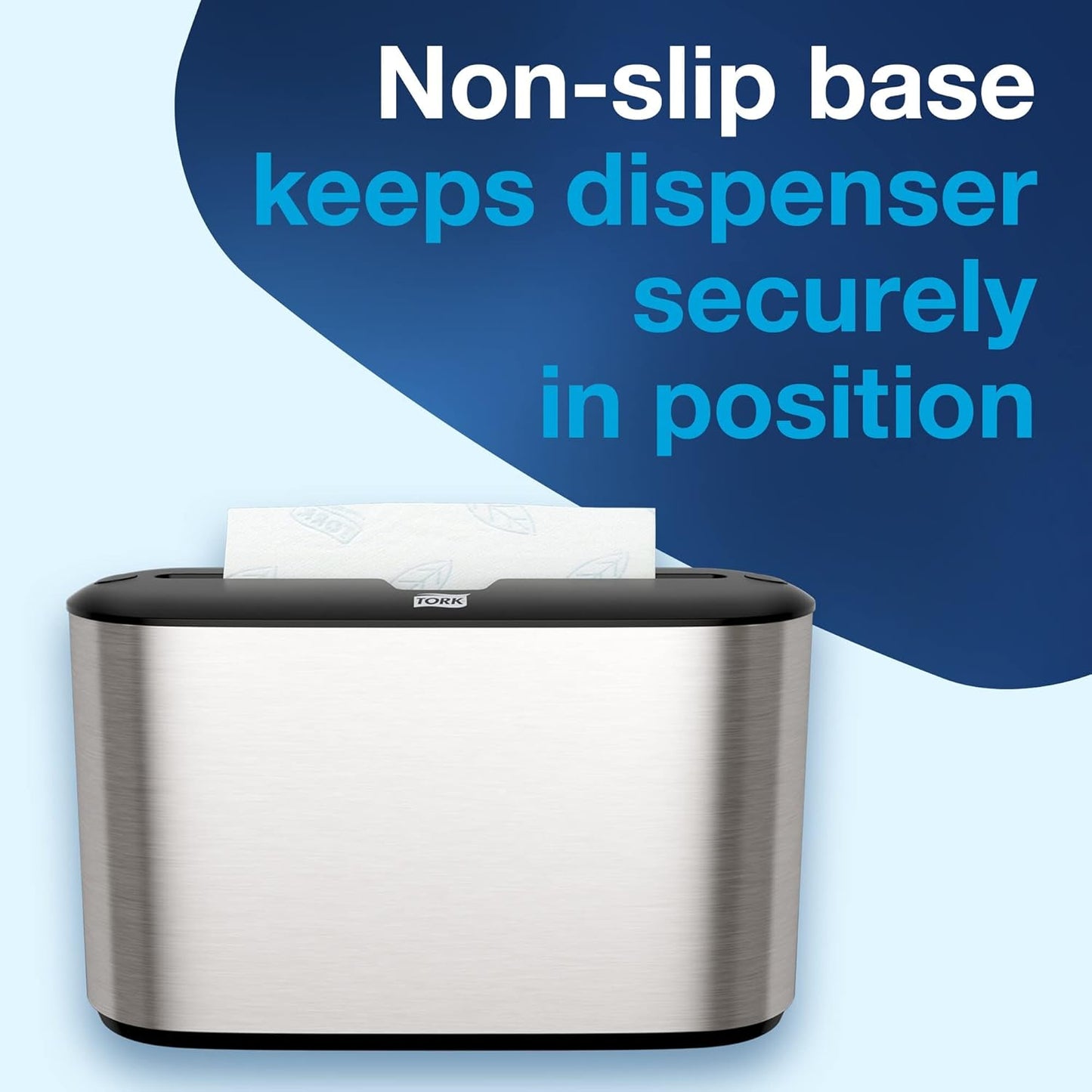 Xpress Stainless Steel Paper Towel Dispenser Compact Design, Fits H2 Hand Towels