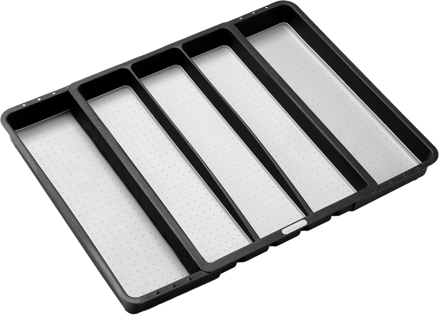 Expandable Utensil Tray, 8 Compartment Organizer for Forks, Knives & Spoons