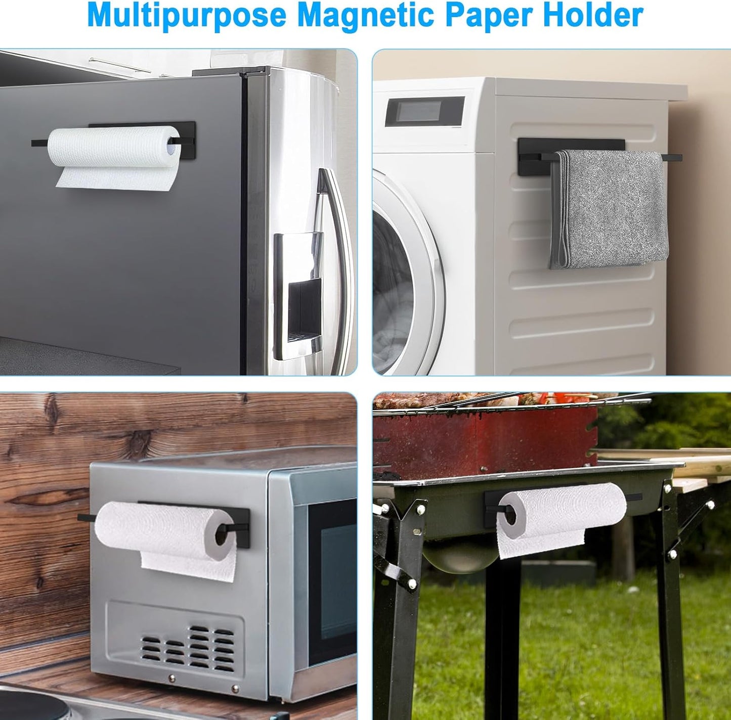 Paper Towel Holder, Magnetic Paper Towel Holder for Fridge