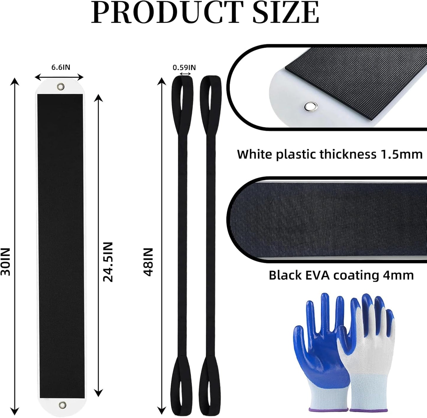 Appliance Furniture Sliders for Heavy Duty Carpet/Hardwood - 660lb Capacity 2-Pack, Thick Non-Scratch Moving Pads for Refrigerators, Safes - Reusable Appliance Mover with Pull Straps (2.5ft)