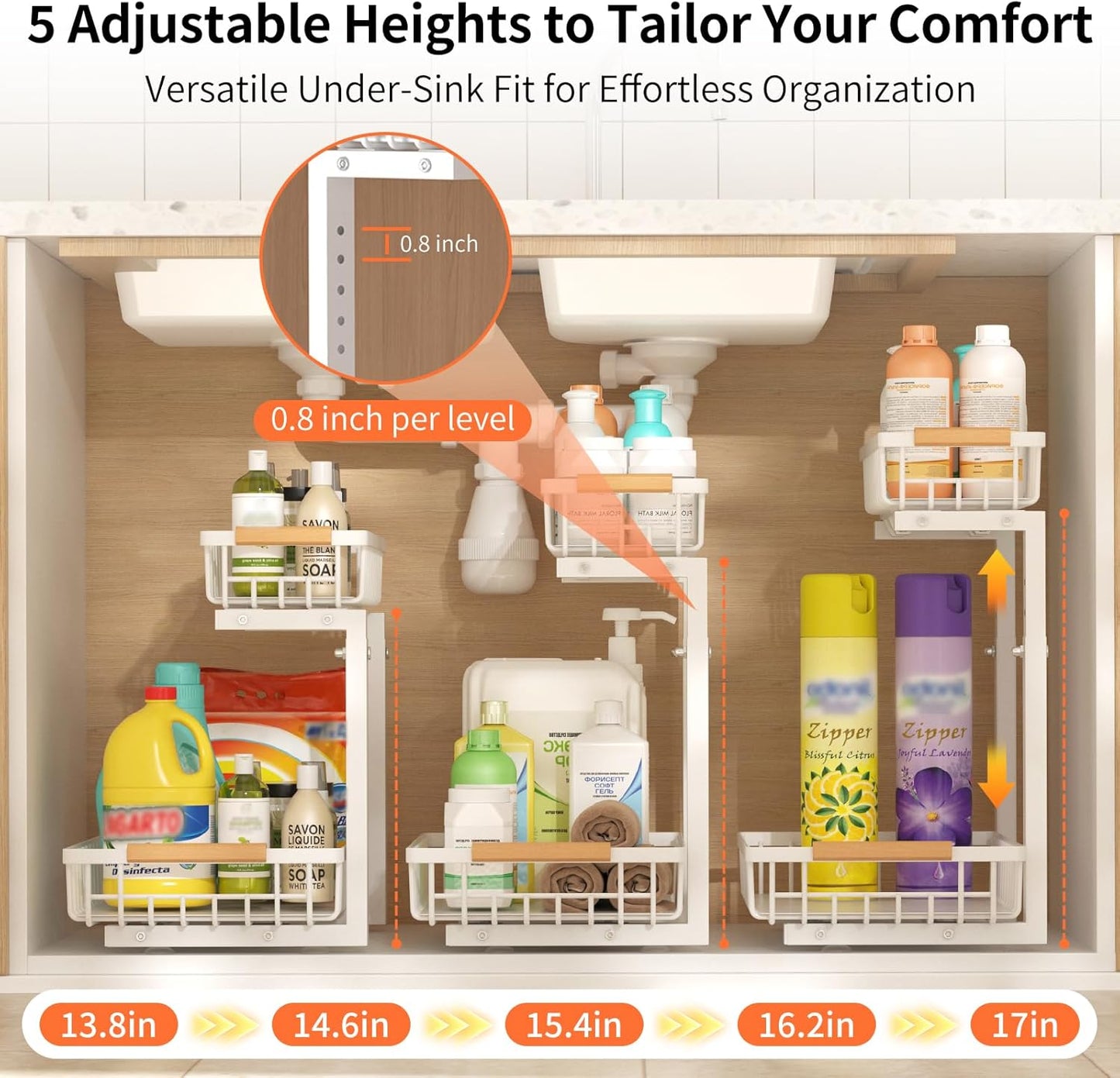 Under Sink Organizer, Under Sink Organizers and Storage