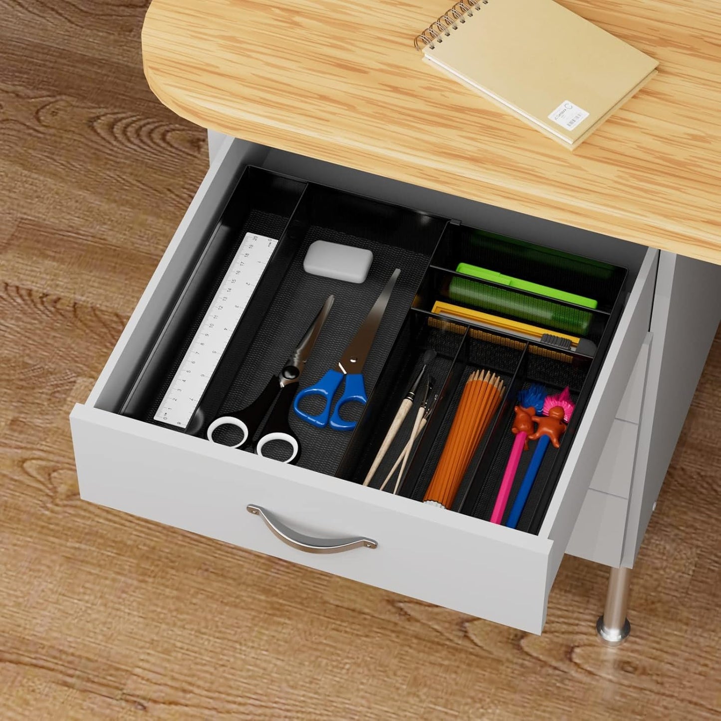 Utensil Drawer Organizer - Expandable Cutlery Tray