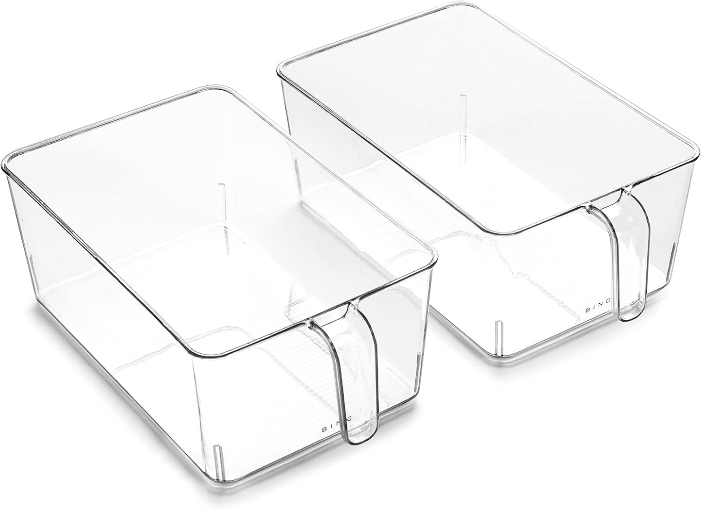 L Plastic Storage Bins l THE HOLDER COLLECTION l 2-Pack