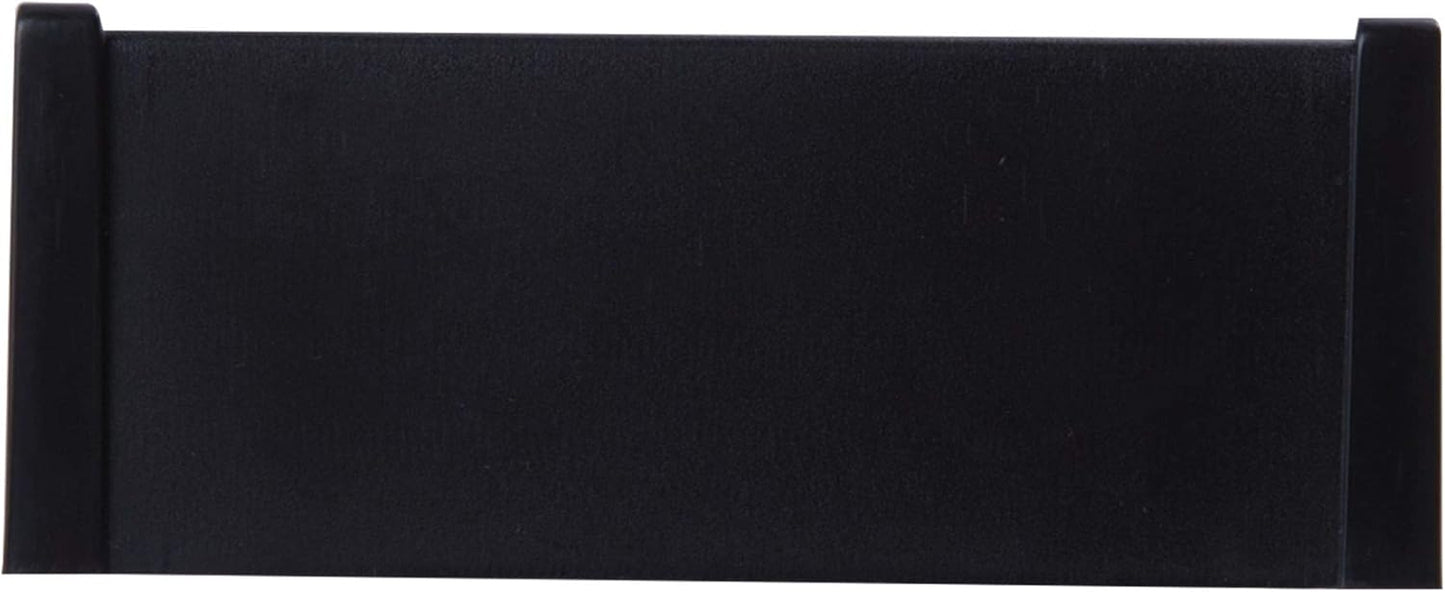 5229614 7 Slot In Drawer Knife Organizer, 18-Inch, Black