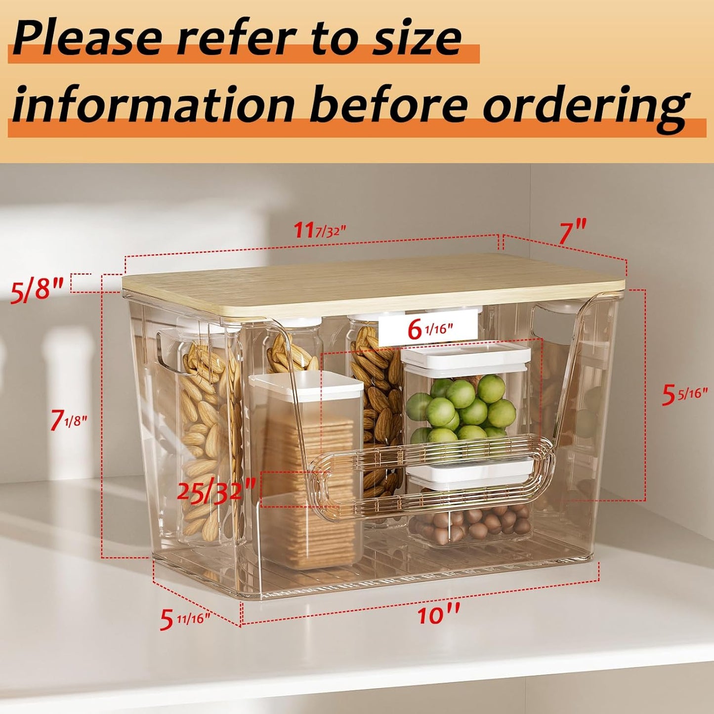 2 Set Pantry Organizers and Storage, Trash Bag Holder Under Sink Organizer for 4-13 Gal Bags