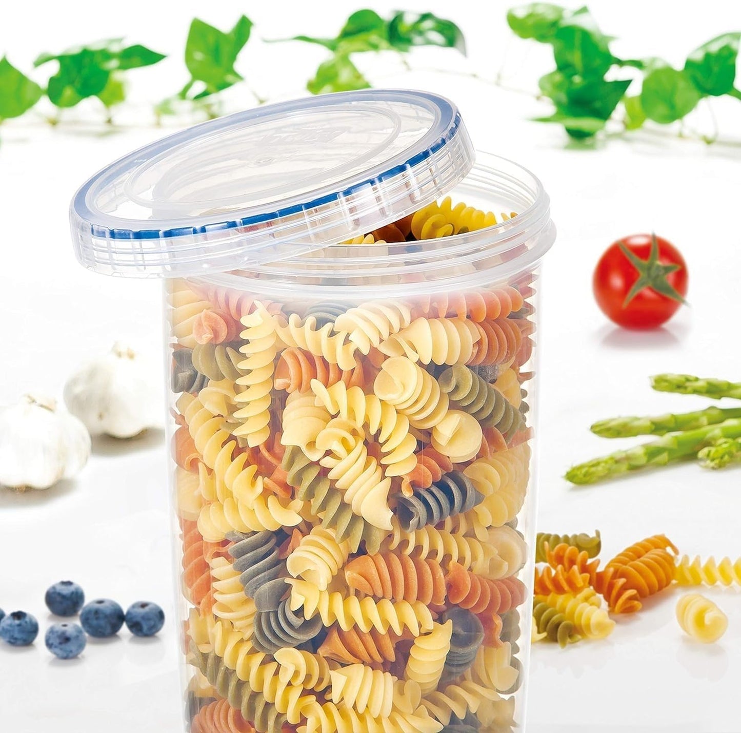 LOCK & LOCK Easy Essentials Twist Food Storage lids/Airtight containers, BPA Free