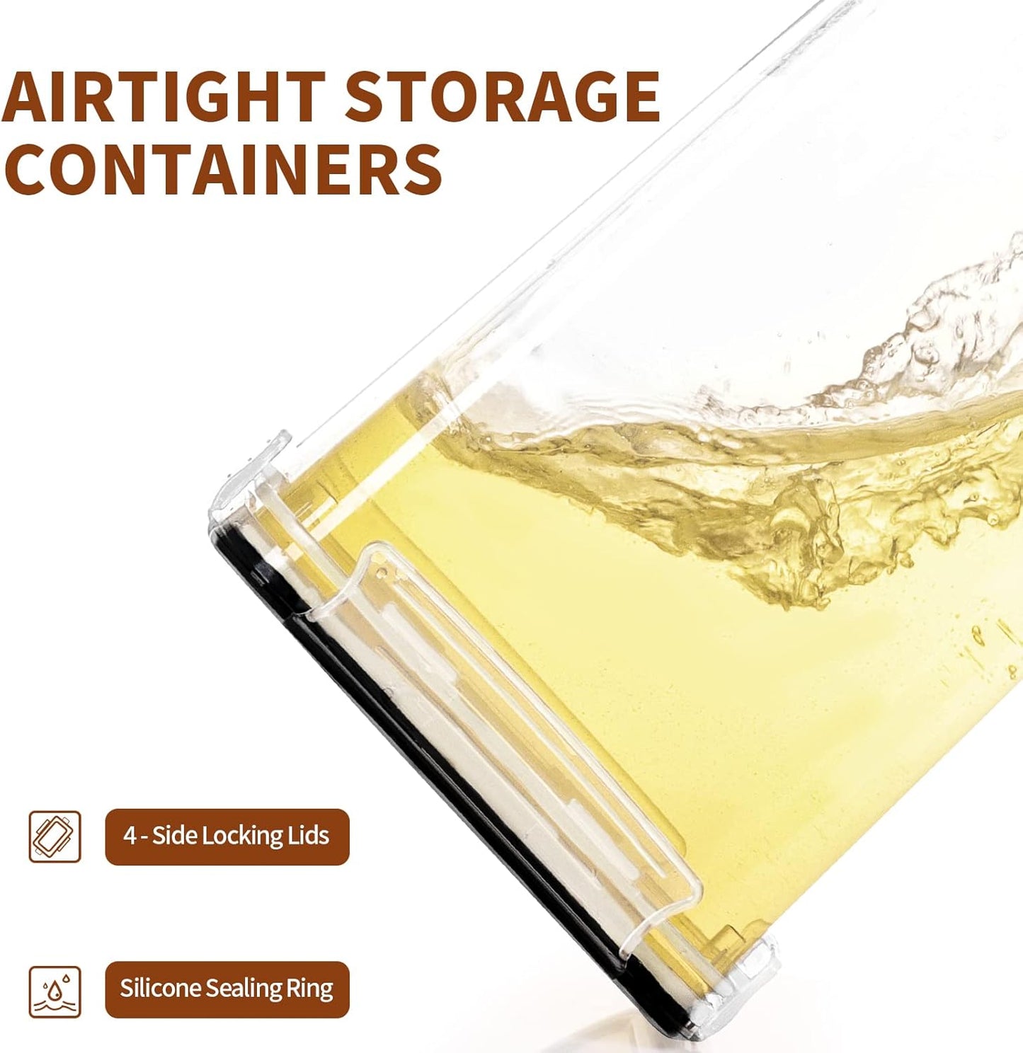 Airtight Food Storage Containers with Lids