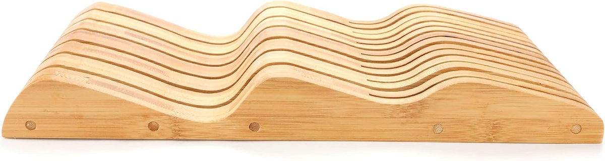 Bamboo Knife Block Holder