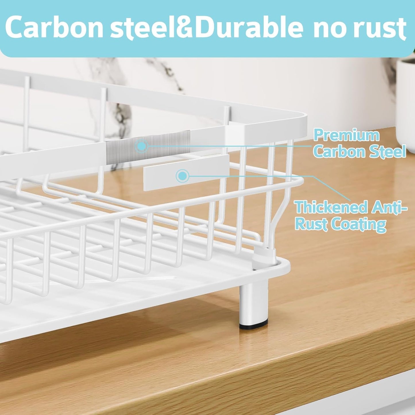 Dish Drying Rack - Space Saving Dish Rack