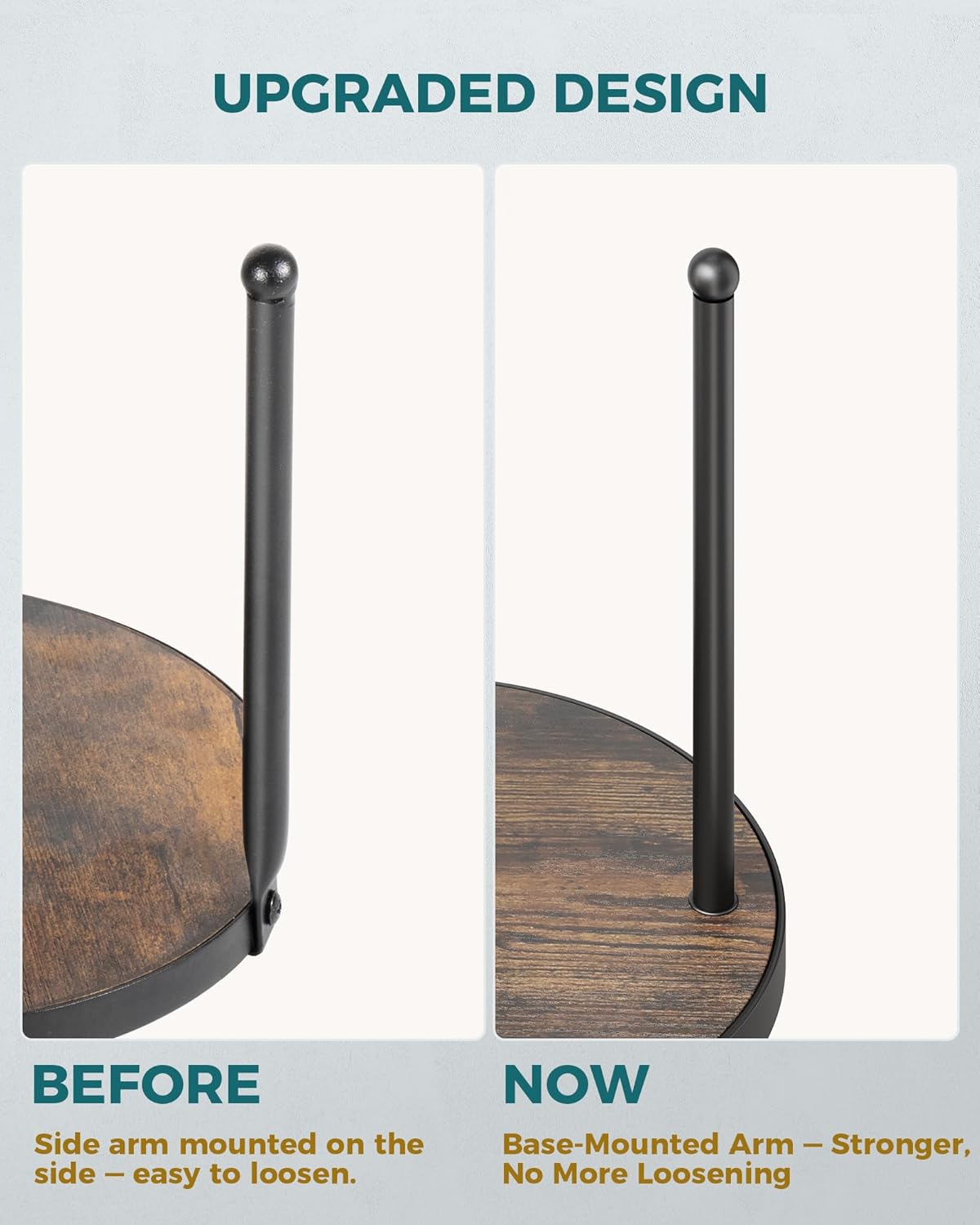 One-Hand Tear Paper Towel Holder Countertop
