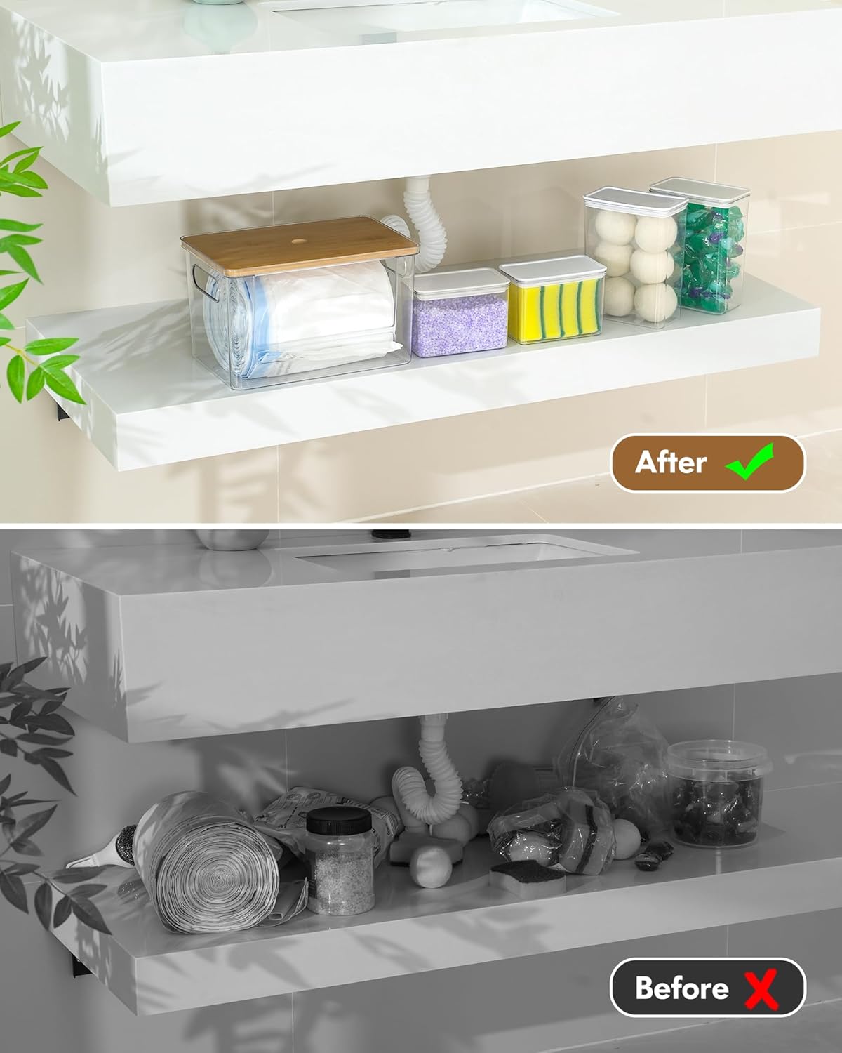 Trash Bag Dispenser Dishwasher Pods Container
