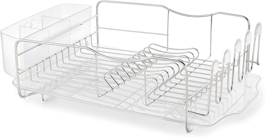 Advantage 3-Piece Stainless Steel Dish Rack, Kitchen Organization and Storage