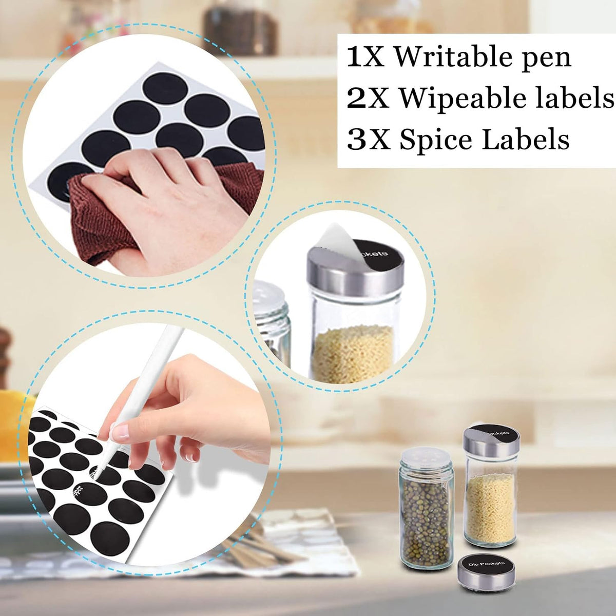 KALINCO Rotating Spice Rack Organizer