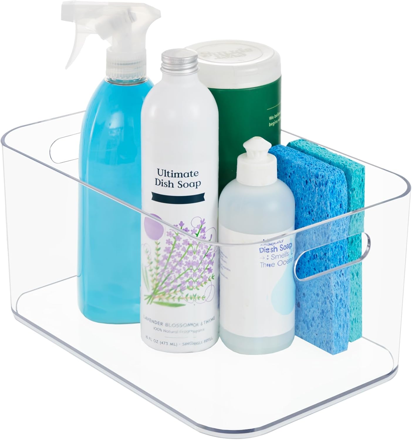 Bliss XL Clear Plastic Storage Bin, Pantry Organizers & Storage Containers