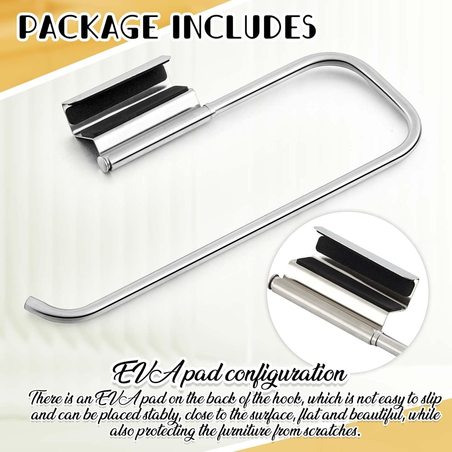 12.4 Inches Cabinet Door Paper Towel Holder Camper Under Sink No Drilling Paper Towel Storage and Dispenser for RV Kitchen Bathroom Laundry Room, Stainless Steel(Silver,1 Pcs)