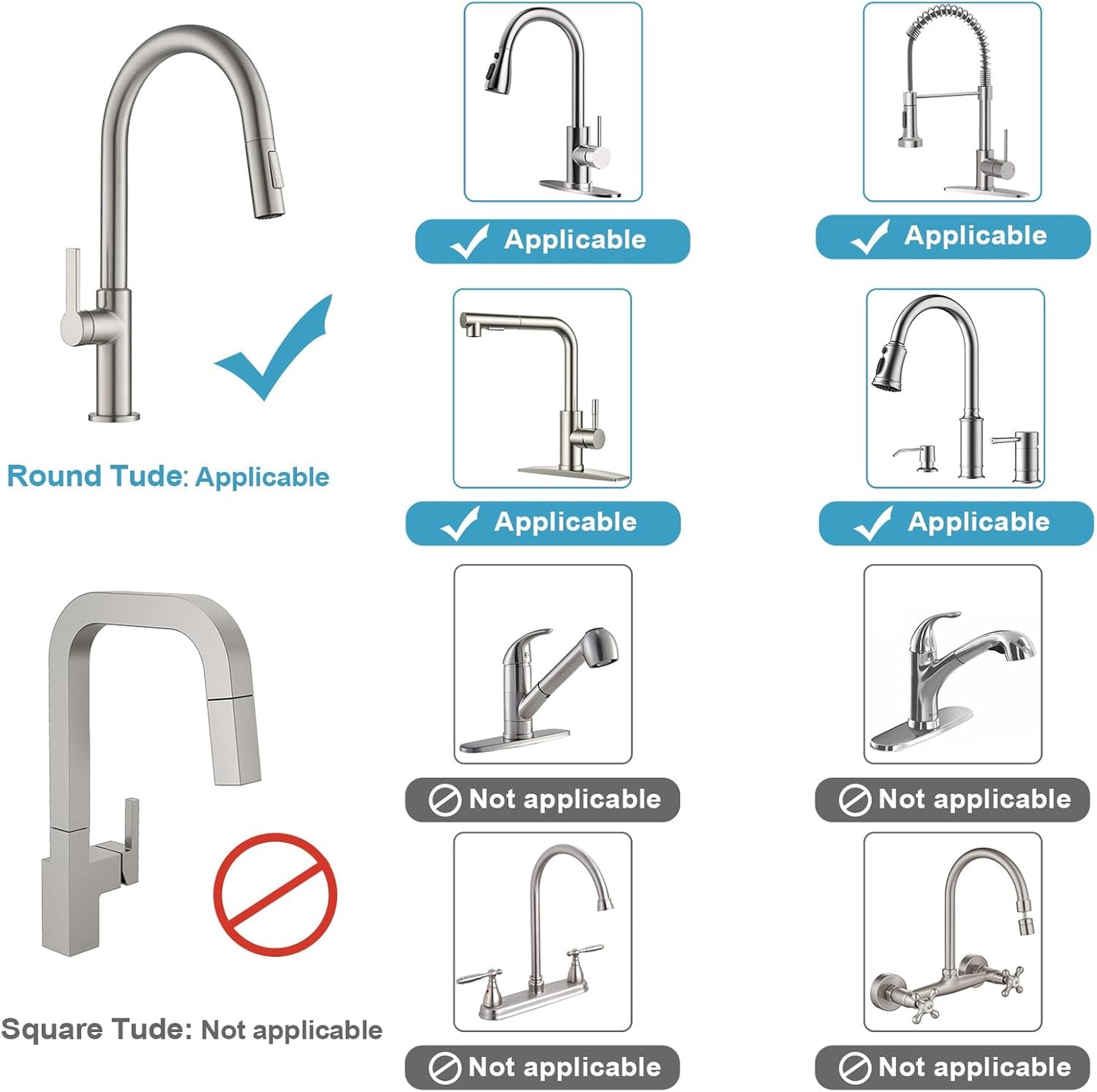 Stainless Steel Kitchen Sink Organizer Caddy – Over Faucet Sponge & Brush Holder, Rust-Resistant