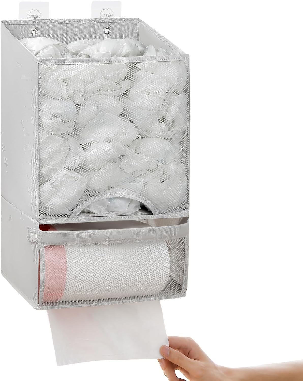 Bag Saver - Extra Large 2 in 1 Plastic Bag Holder Storage