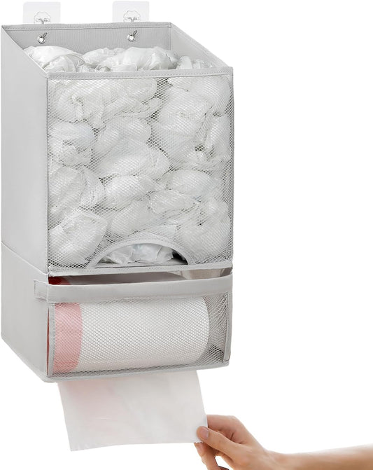 Bag Saver - Extra Large 2 in 1 Plastic Bag Holder Storage