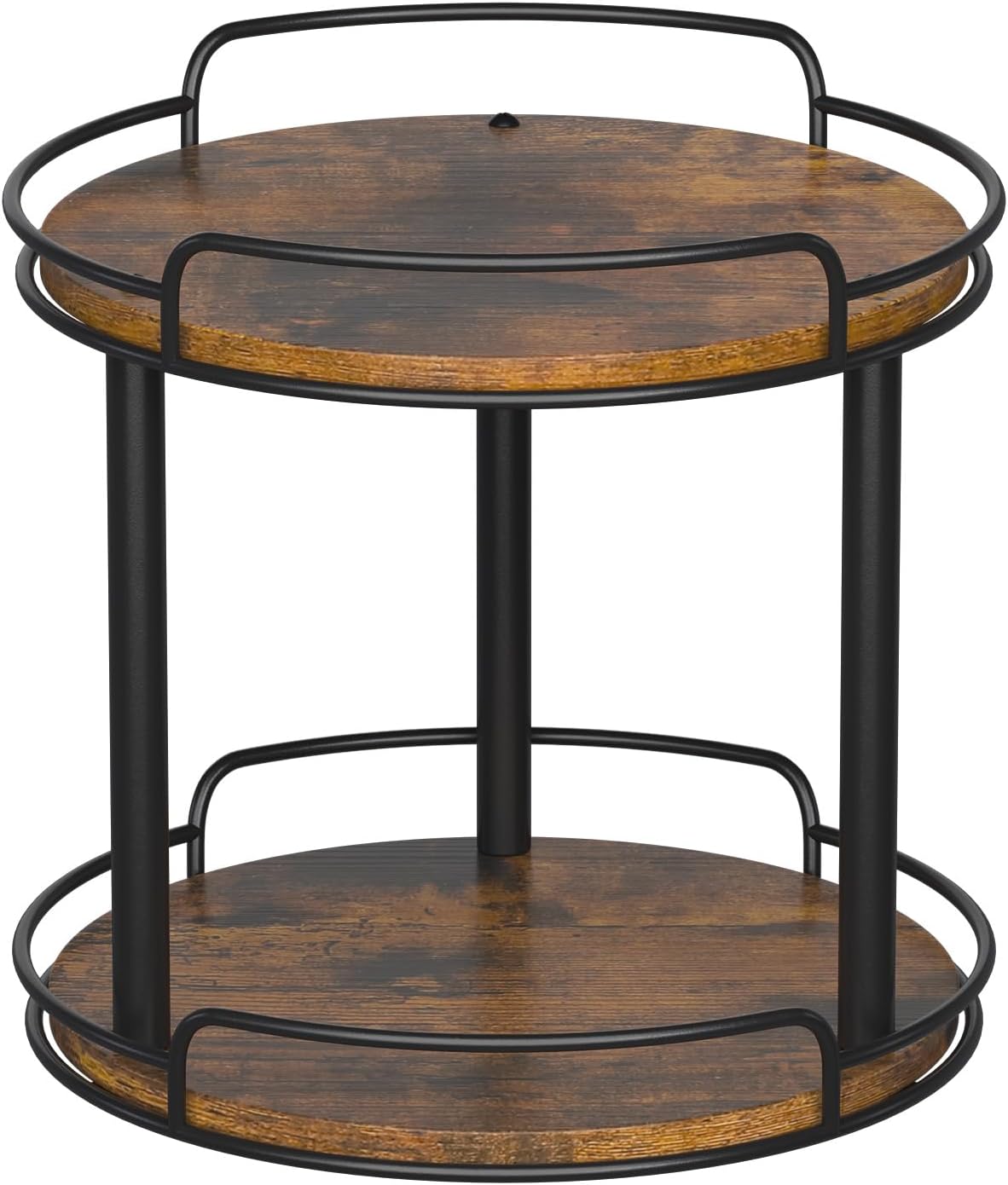 10.2'' Wood Lazy Susan Turntable Organizer for Cabinet