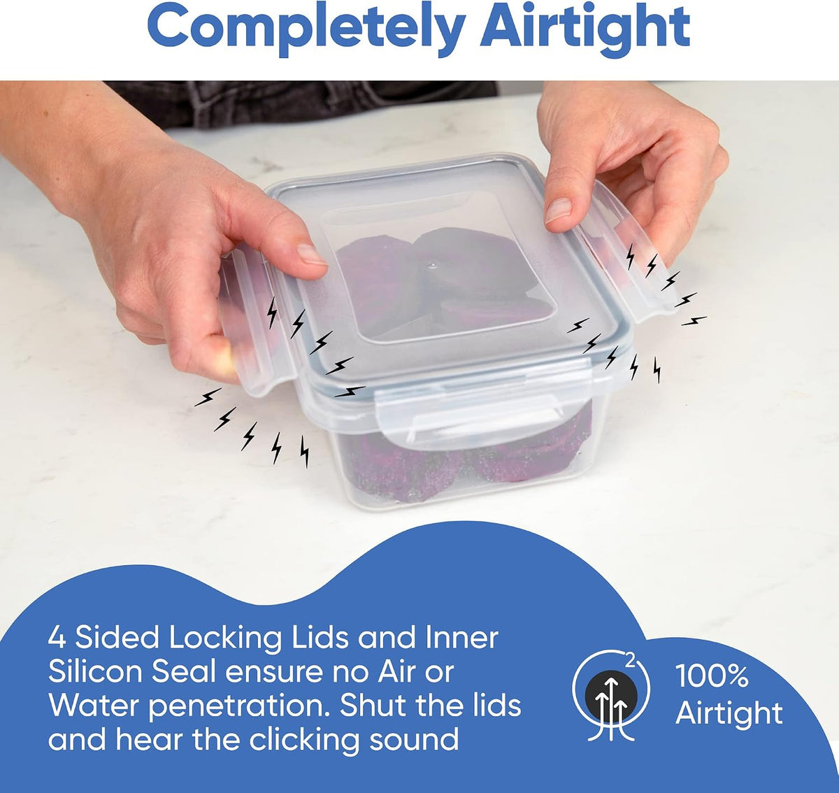Chef's Path 32 Piece Airtight Food Storage Containers with E