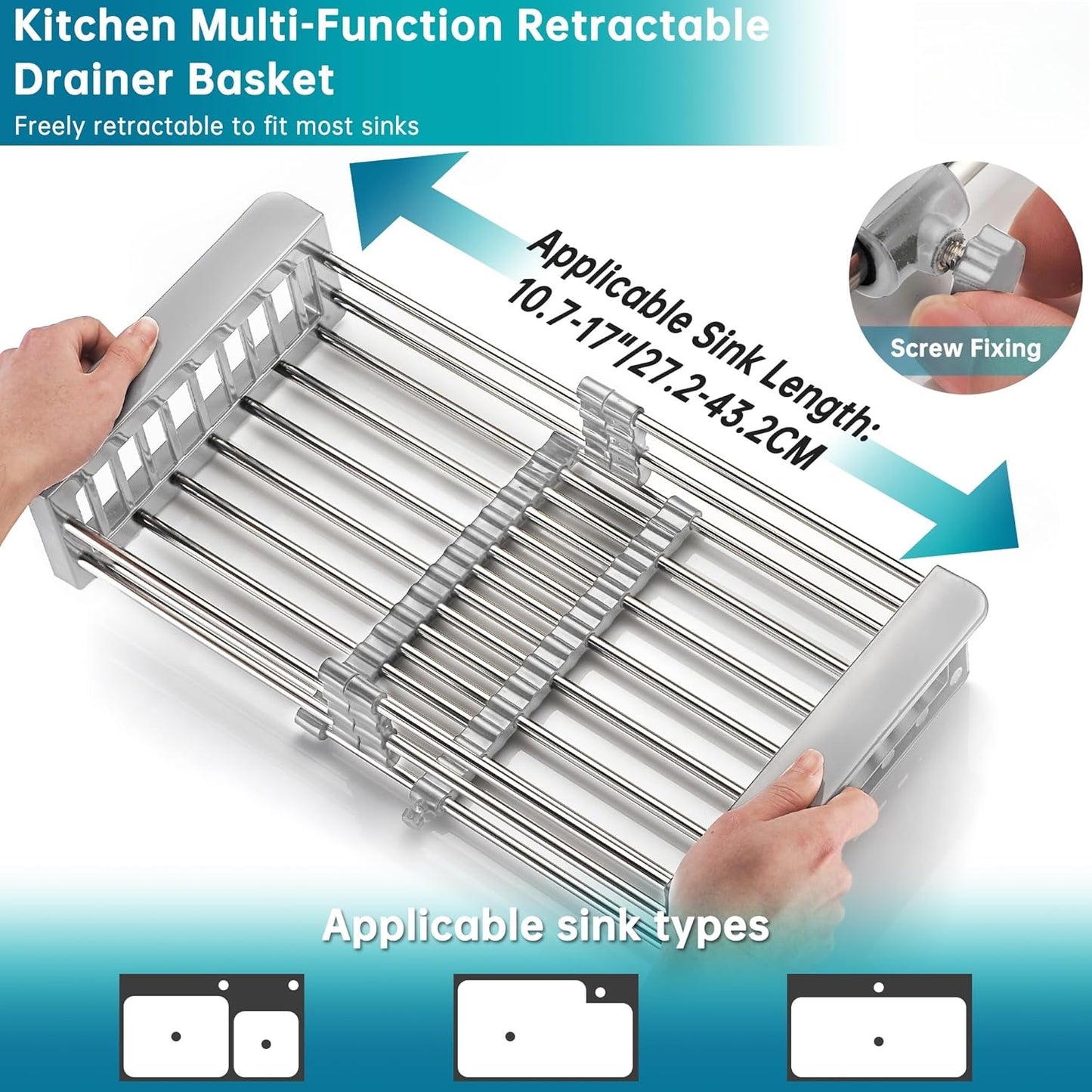 Dish Drying Rack, Over The Sink Dish Drying Rack
