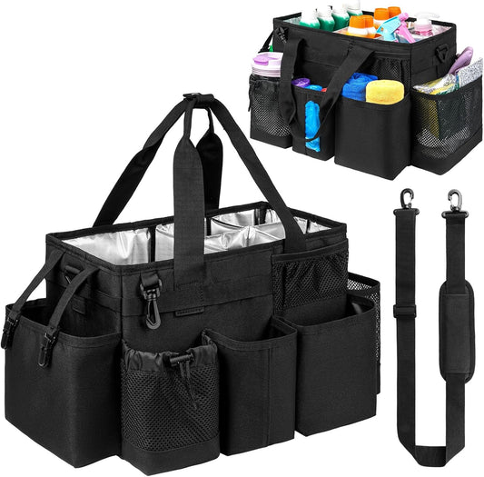 Cleaning Caddy Bag, Cleaning Supplies Organizer for Housekeepers