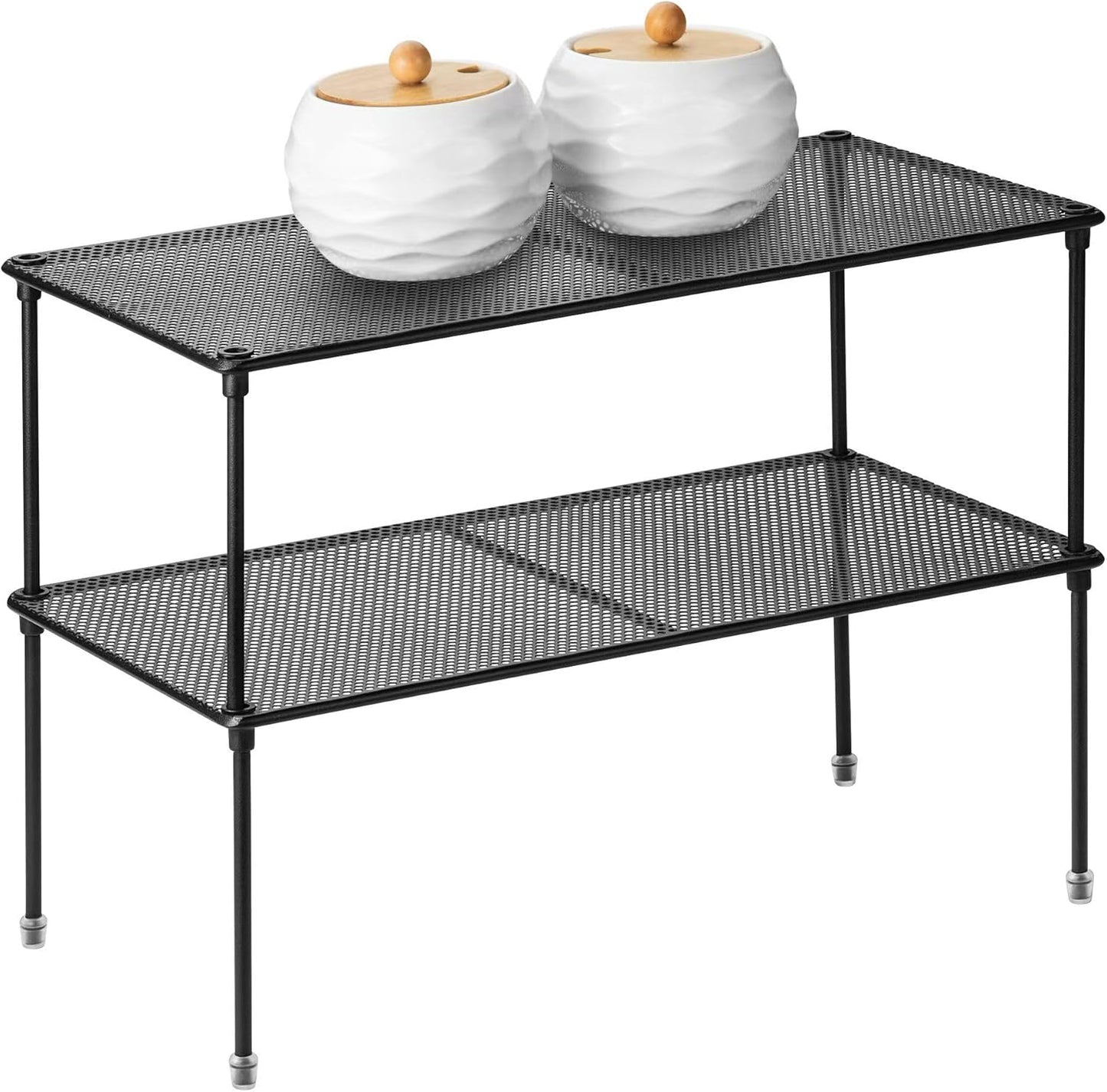 2-Pack Kitchen Cupboard Shelf Organizer for Cabinet