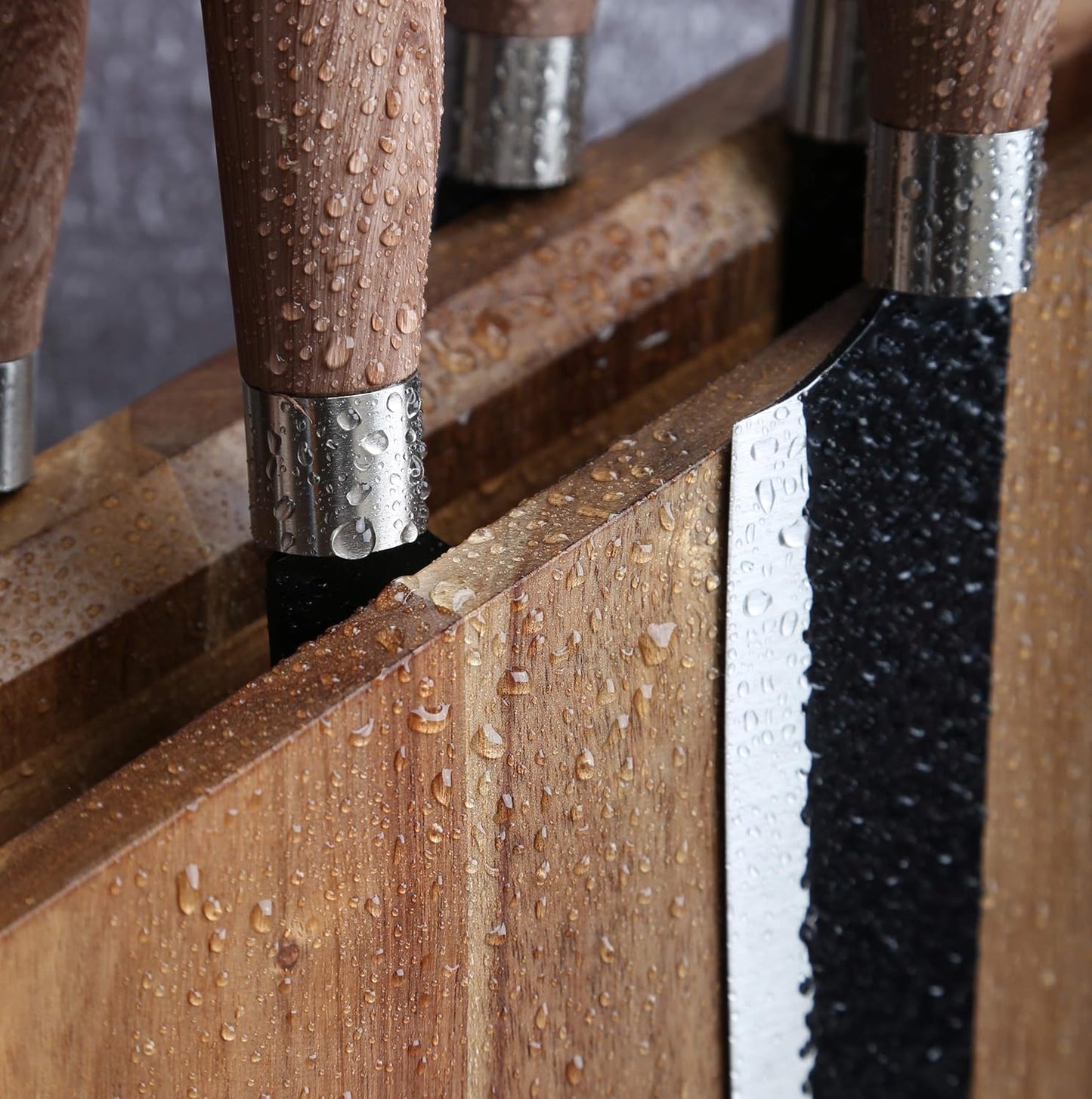 Magnetic Knife Wooden Block Knife Display Holder Rack Double Side Magnetic Stands with Strong Enhanced Magnets Kinves Strip Magnetic Knife Holder