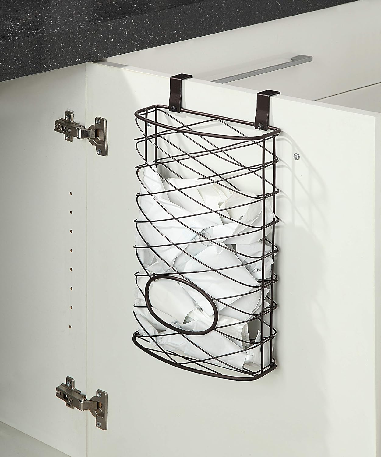 Over Cabinet Kitchen Storage Organizer Holder or Basket