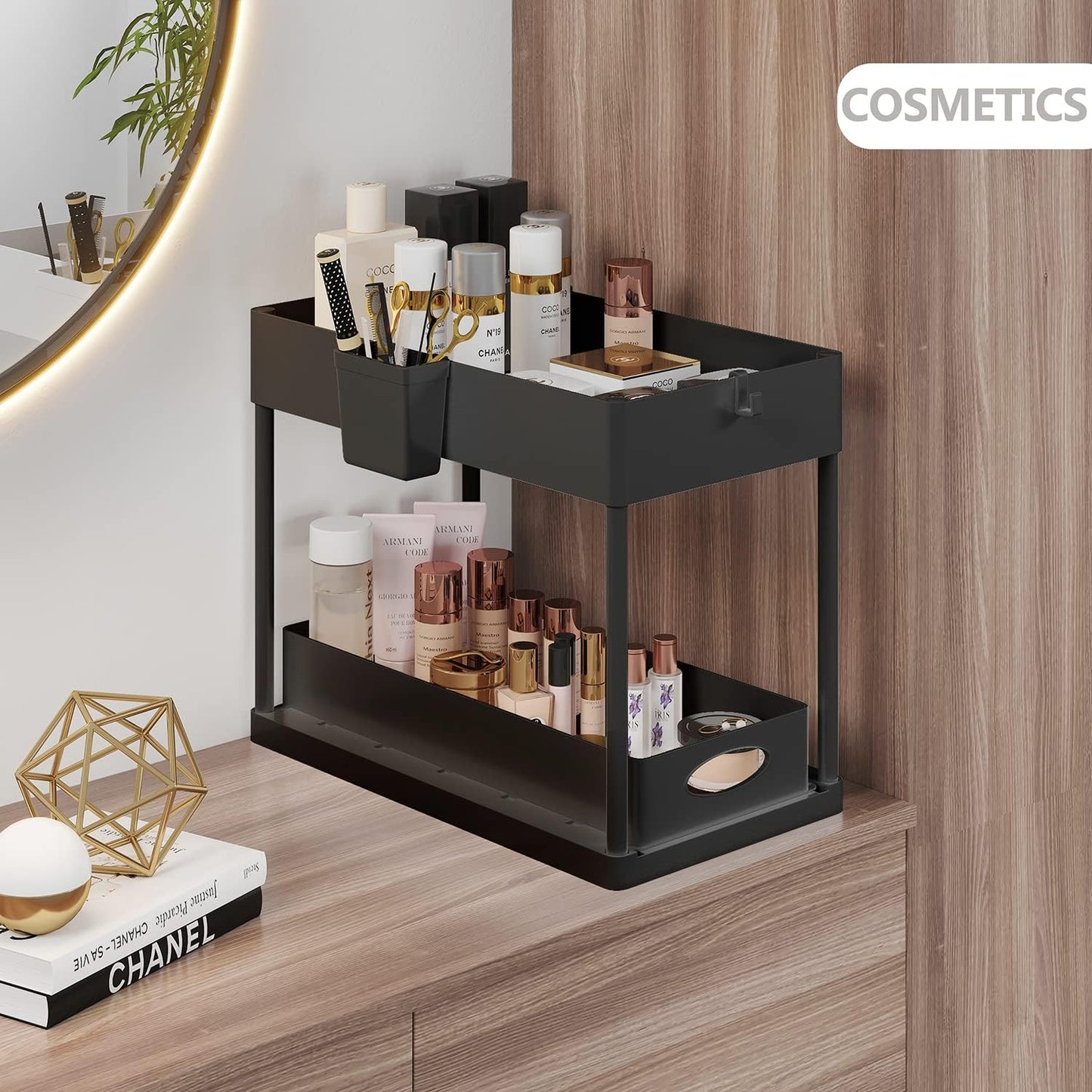 Under Sink Organizers and Storage, Bathroom Cabinet Organizer