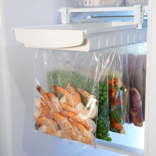 Zipper Bag Organizer for Fridge Freezer Refrigerator