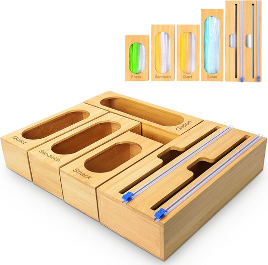 Individual Storage Bag Organizer for Kitchen Drawer