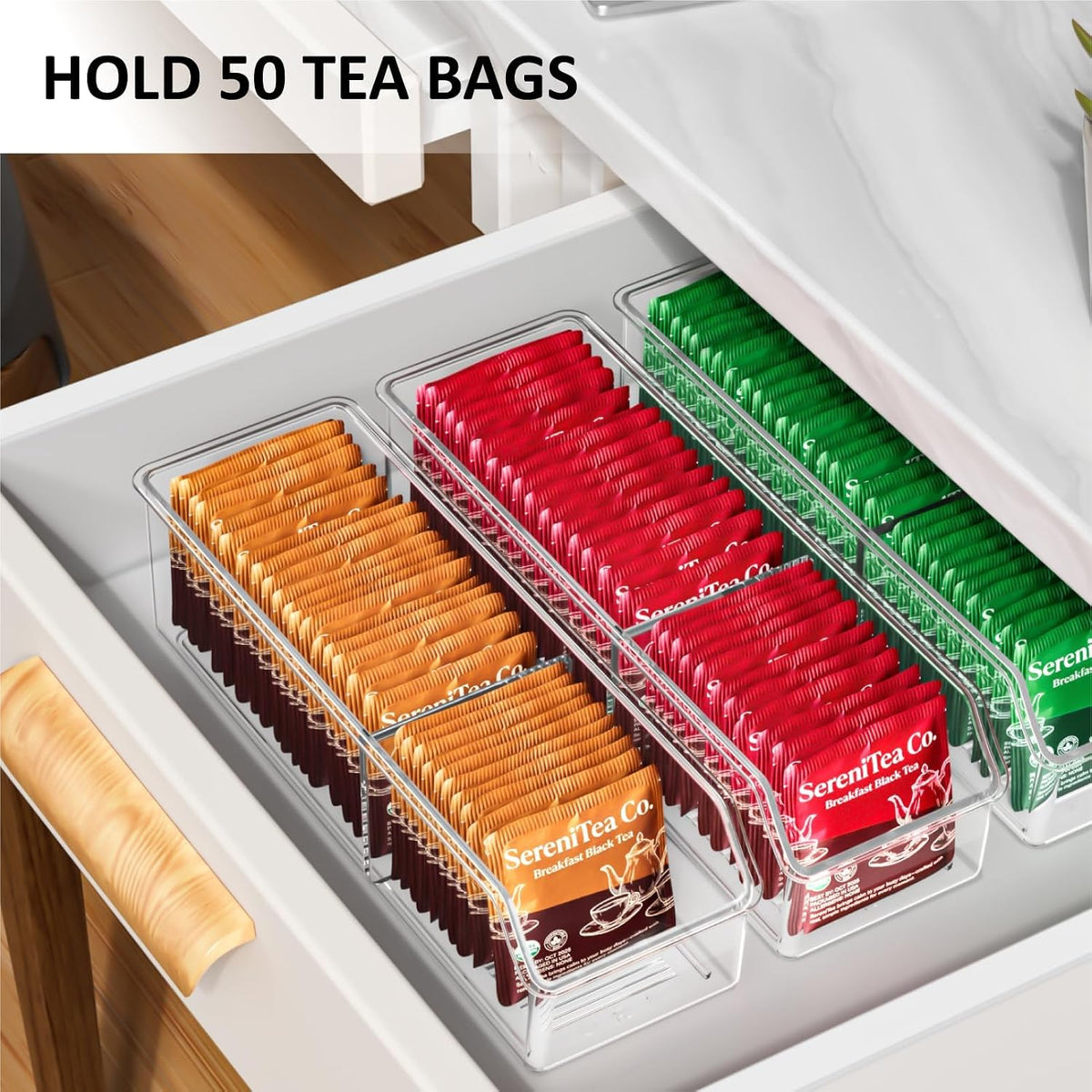FUCDTEFC Tea Bag Organizer