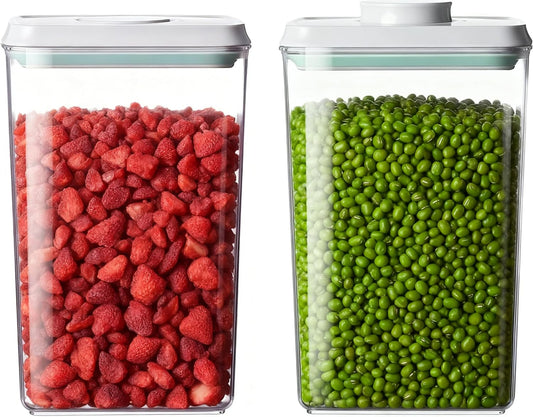 Pop Food Storage Containers Set Large Airtight Food Storage Containers with Pop Lids