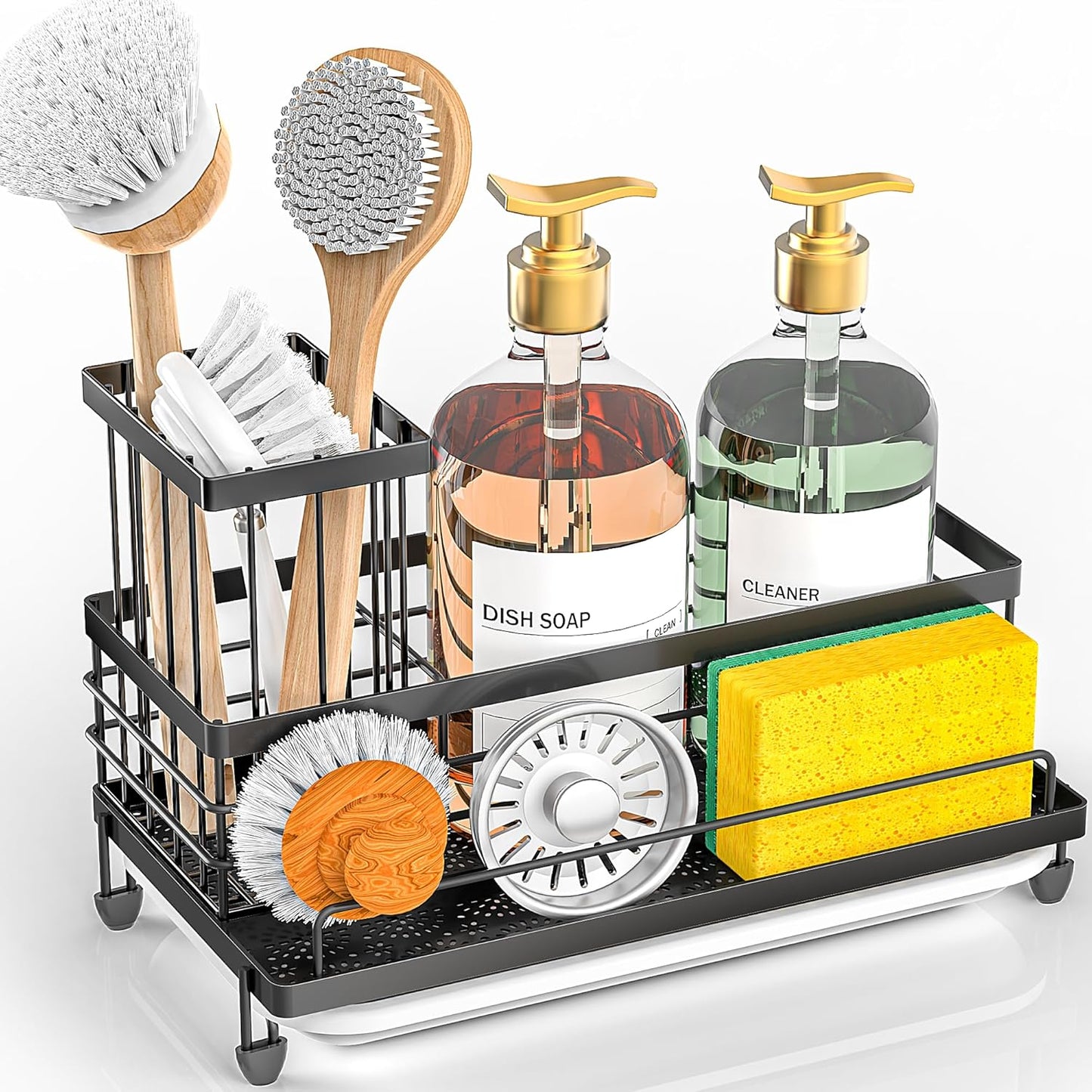 Large Capacity Kitchen Sink Caddy Organizer
