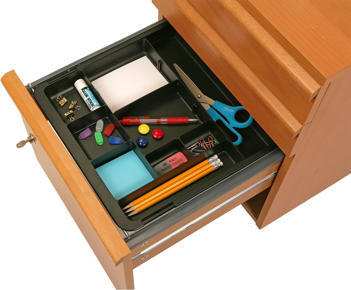 Expandable Drawer Organizer Tray, Adjustable 10.3"–16" Width