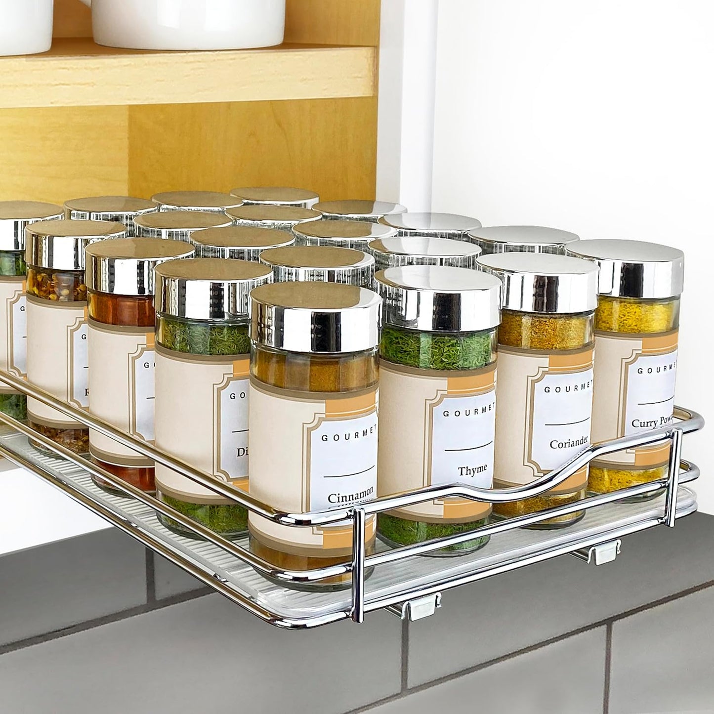 LYNK PROFESSIONAL® Pull Out Spice Organization for Cabinets