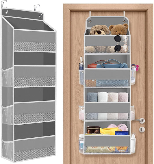 1 Pack Over The Door Organizer, Hanging Storage Organizer with Clear Window